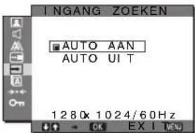 SONY SDMG96X - INGANG ZOEKEN menu - 1