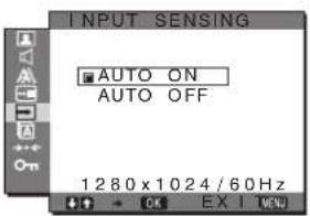 SONY SDMG96X - Nabidka INPUT SENSING - 1
