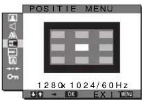 SONY SDMG96X - POSITIE MENU menu - 1