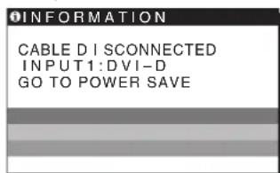 SONY SDMG76X - Se surgir CABLE DISCONNECTED no ecră - 1