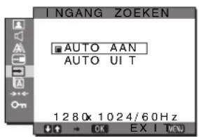 SONY SDMG76X - INGANG ZOEKEN menu - 1