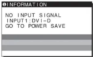SONY SDMG76X - NO INPUT SIGNAL と表示されている場合 - 1