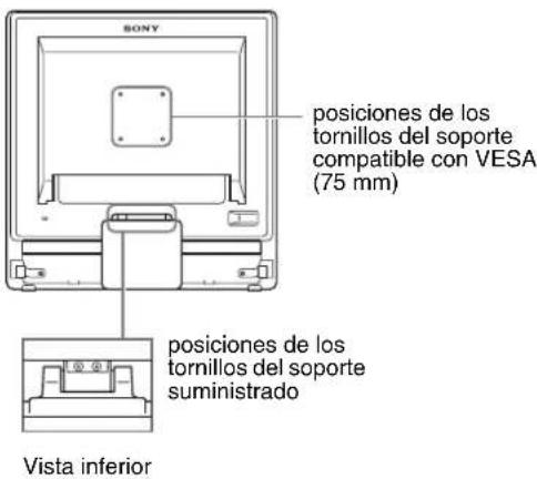 SONY SDMG76X - ■ Uso del soporte compatible con VESA - 1