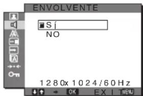 SONY SDMG76X - ■ Selección de ENVOLVENTE - 1