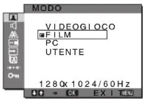 SONY SDMG76X - ■ Menu MODO - 1