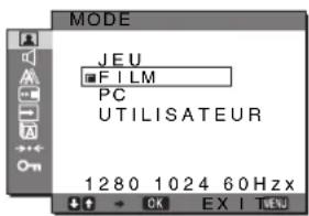 SONY SDMG76X - ■ Menu MODE - 1