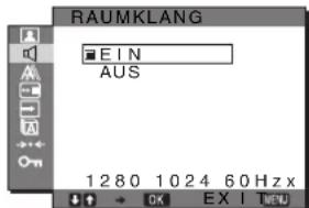 SONY SDMG76X - ■ Auswählen von RAUMKLANG - 1