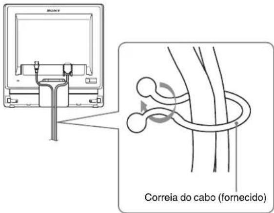 SONY SDMG76X - Junte os cabos e os fios. - 1
