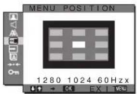 SONY SDMG76X - Menu MENU POSITION - 1