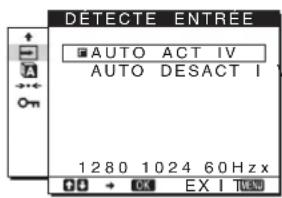 SONY SDME96D - DÉTECTE ENTRÉE → (page 14) (SDM-E76D/ SDM-E96D uniquement) - 1