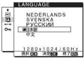 SONY SDME96D - LANGUAGE - 1