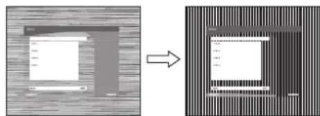SONY SDME96D - ■ Réglage manuel de la position et de la netteté de l'image (HORLOGE/PHASE/CENTRAGE H/CENTRAGE V) - 2