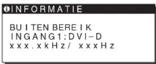 SONY SDME96D - Als BUITEN BEREIK op het scherm verschijnt - 1