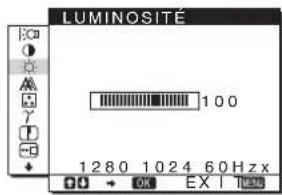 SONY SDME96D - ③ LUMINOSITÉ (page 11) - 1