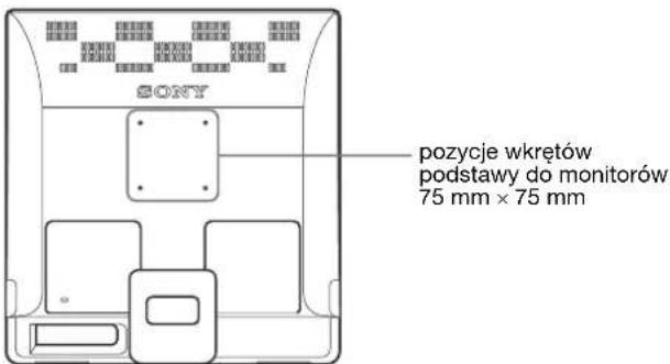 SONY SDME96D - ■ Użyj podstawy zgodnej ze standardem VESA - 1
