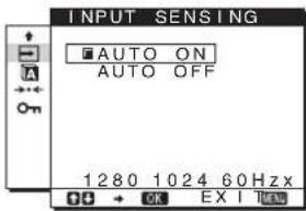 SONY SDME96D - INPUT SENSING → (página 14) (apenas SDM-E76D/SDM-E96D) - 1