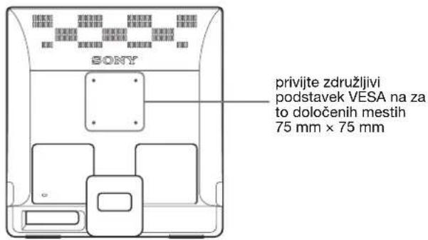 SONY SDME96A - Uporabite zdruzljivi podstavek VESA - 1