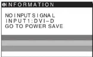 SONY SDME96A - Se NO INPUT SIGNAL surgir no ecra - 1