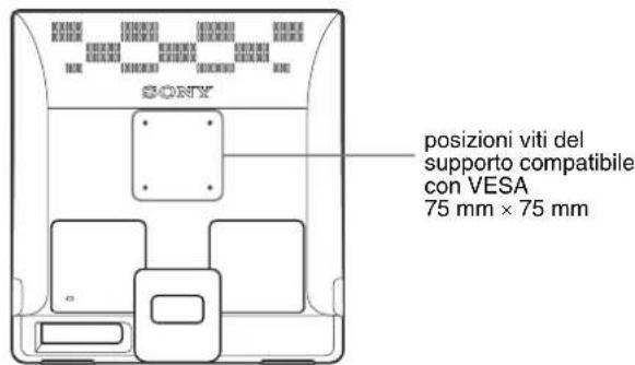 SONY SDME96A - Utilizzare il supporto compatibile con VESA - 1
