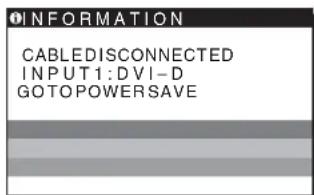 SONY SDME76D - If CABLE DISCONNECTED appears on the screen - 1