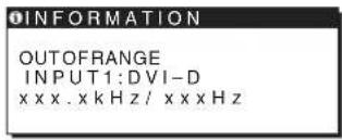 SONY SDME76D - OUT OF RANGE 表示さてい的场合 - 1