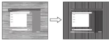 SONY SDME76D - Ajuste la nitidez y la posicón de la imagen manualmente (ANCHO/FASE/CENTRADO H/ CENTrado V) - 2