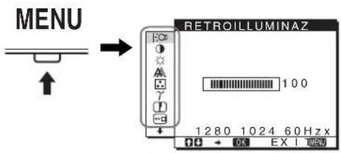 SONY SDME76D - Modalità di spostamento all'interno del menu - 1