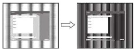 SONY SDME76D - ■ Justera bildens skärpa och position manuellt (PIXELJUSTERA/FAS/H CENTRERING/V CENTRERING) - 1
