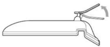 SONY SDME76A - ■ 使用附带的支架 - 1