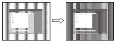 SONY SDME76A - ■ Pas de beeldscherpte en de positie handmatig aan (PITCH/FASE/H CENTRERING/V CENTRERING) - 1