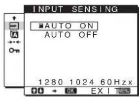 SONY SDME76A - INPUT SENSING (str. 15) (tylko SDM-E76D/SDM-E9 - 1