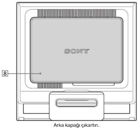 SONY DSMHS95D - Monitörün arka yüzü - 1