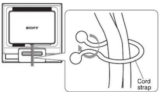 SONY DSMHS95D - Bundle the cables and cords. - 1