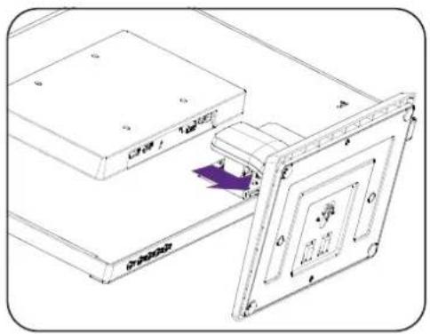 BENQ GW2406Z - Retirez le support du moniteur. - 2