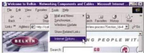 BELKIN F5D72304 - Internet Explorer 4.0 ou version ultérieure - 1