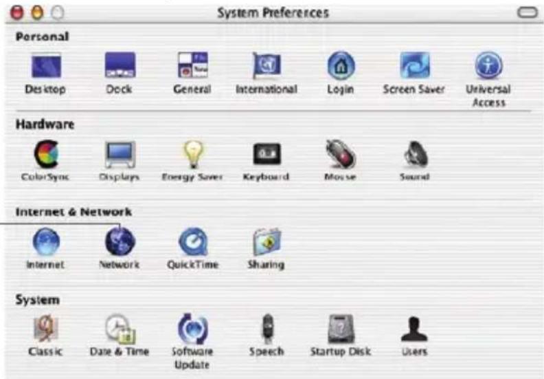 BELKIN Wireless G Plus MIMO Route - Netwerkinstellingen handmatig configureren in Mac OS X - 2