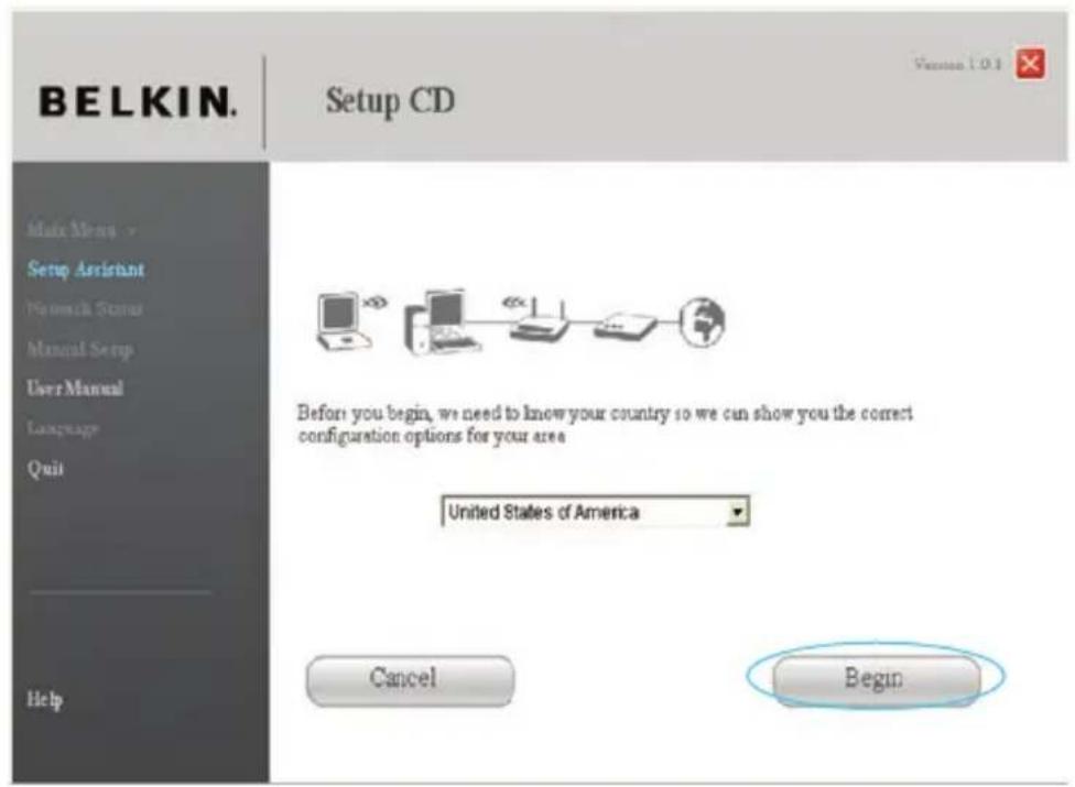 BELKIN Wireless G Plus MIMO Route - Écran de confirmation - 1