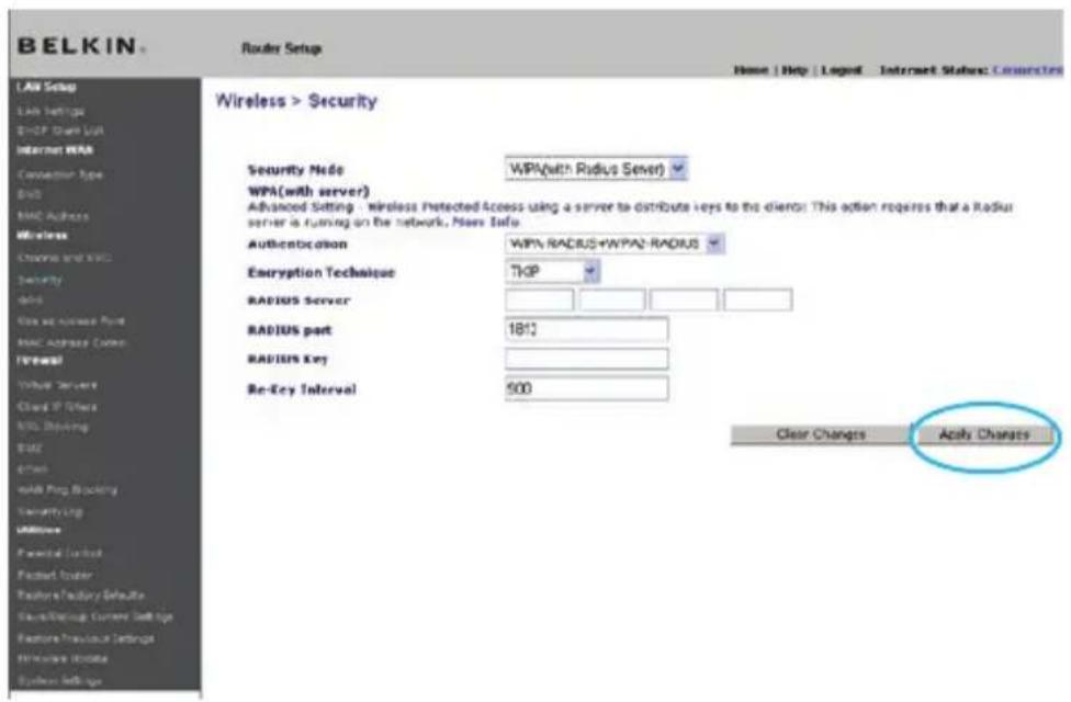 BELKIN Wireless G Plus MIMO Route - Gebruik maken van de geavanceerde web-based gebruikersinterface - 1