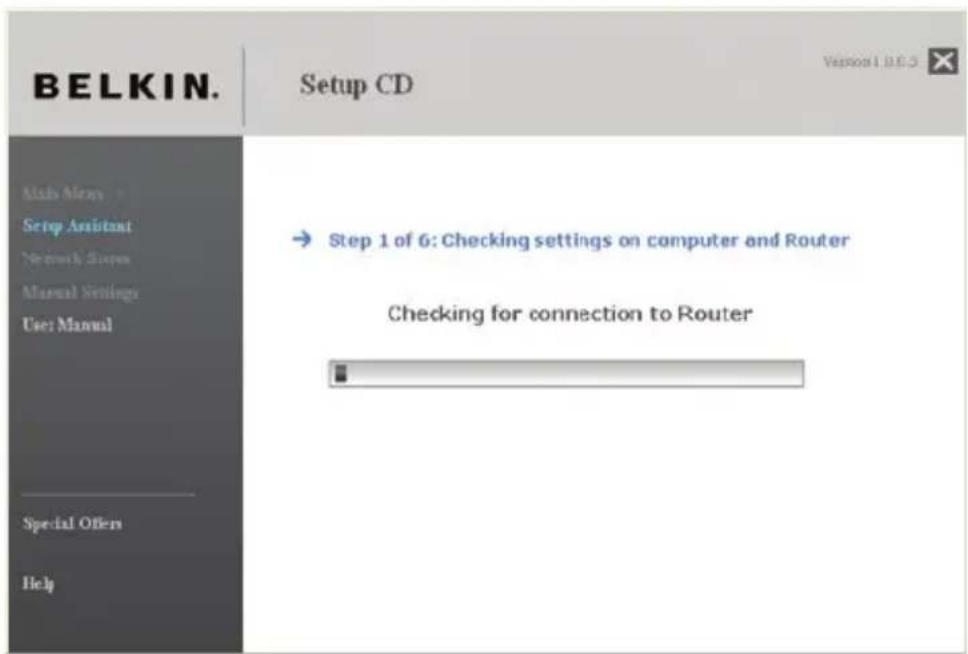 BELKIN Wireless G Plus MIMO Route - Bevestigingsscherm - 3