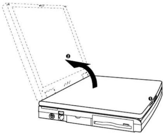 MAXDATA Vision 440T - Top-Open View - 1