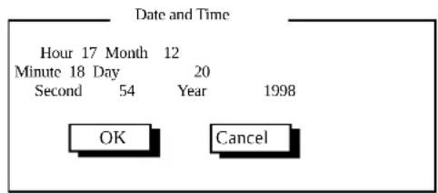 MAXDATA Vision 440T - Date and Time - 1