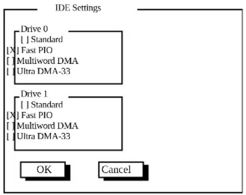 MAXDATA Vision 440T - IDE Settings - 1
