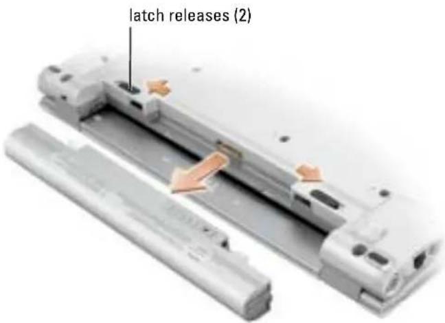 DELL Latitude X1 - CAUTION: Before performing these procedures, disconnect the modem from the telephone wall jack. - 1