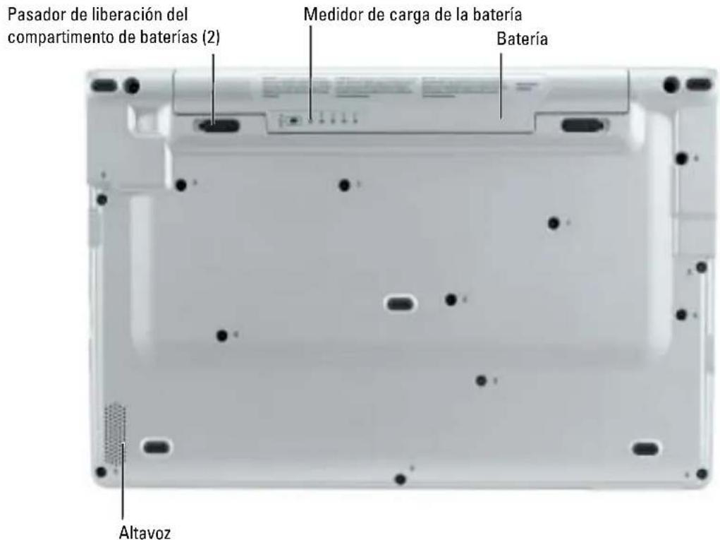 DELL Latitude X1 - Vista inferior - 1