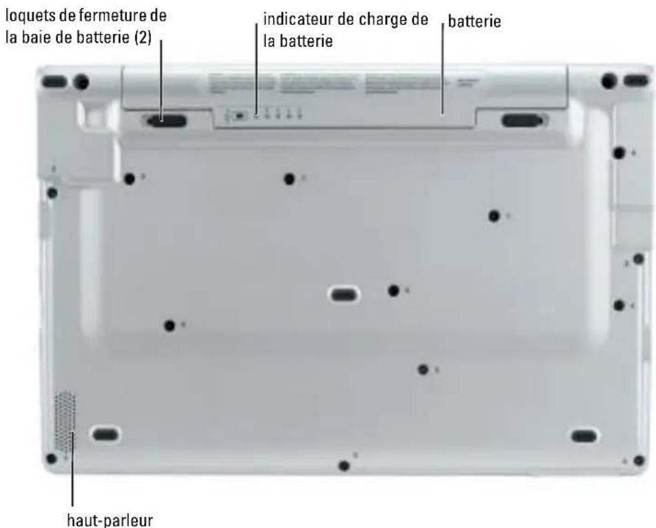 DELL Latitude X1 - Vue du dessous - 1