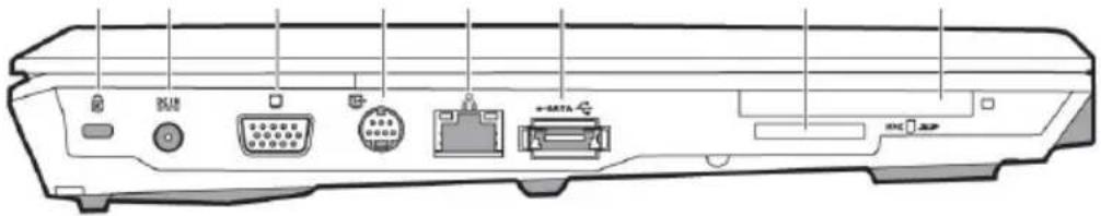 MEDION MD 96350 - Côté gauche - 1