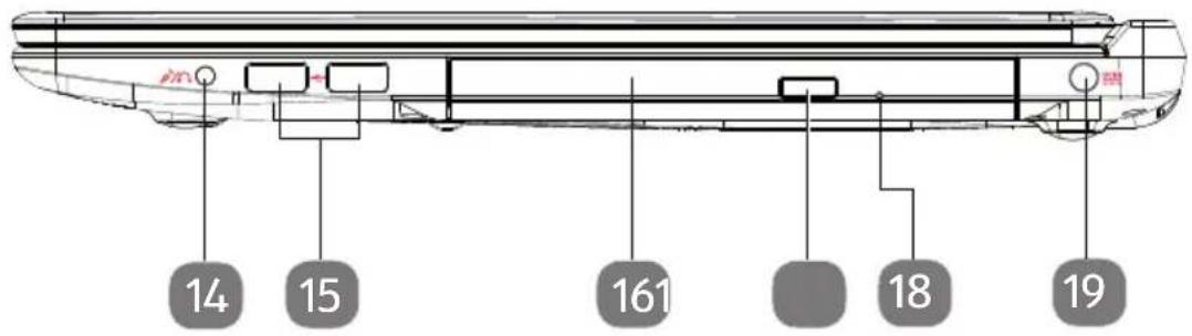 MEDION Akoya P6670 MD 99960 - Côté droit - 1