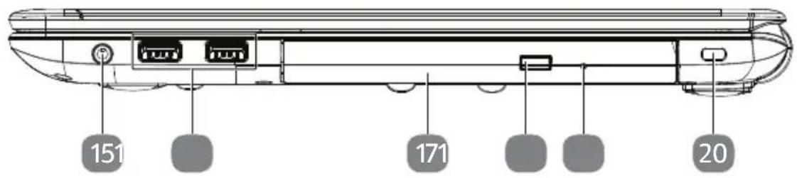 MEDION Akoya E6418 MD 99620 - Côté droit - 1