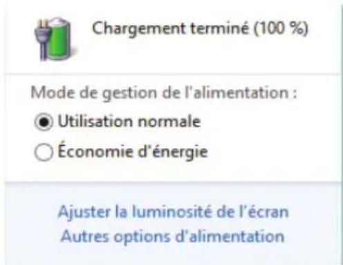 MEDION Akoya E1232T MD 99466 - Contrôle de la capacité de la batterie - 1