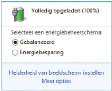 MEDION Akoya E1232T MD 99466 - De acculading controleren - 1